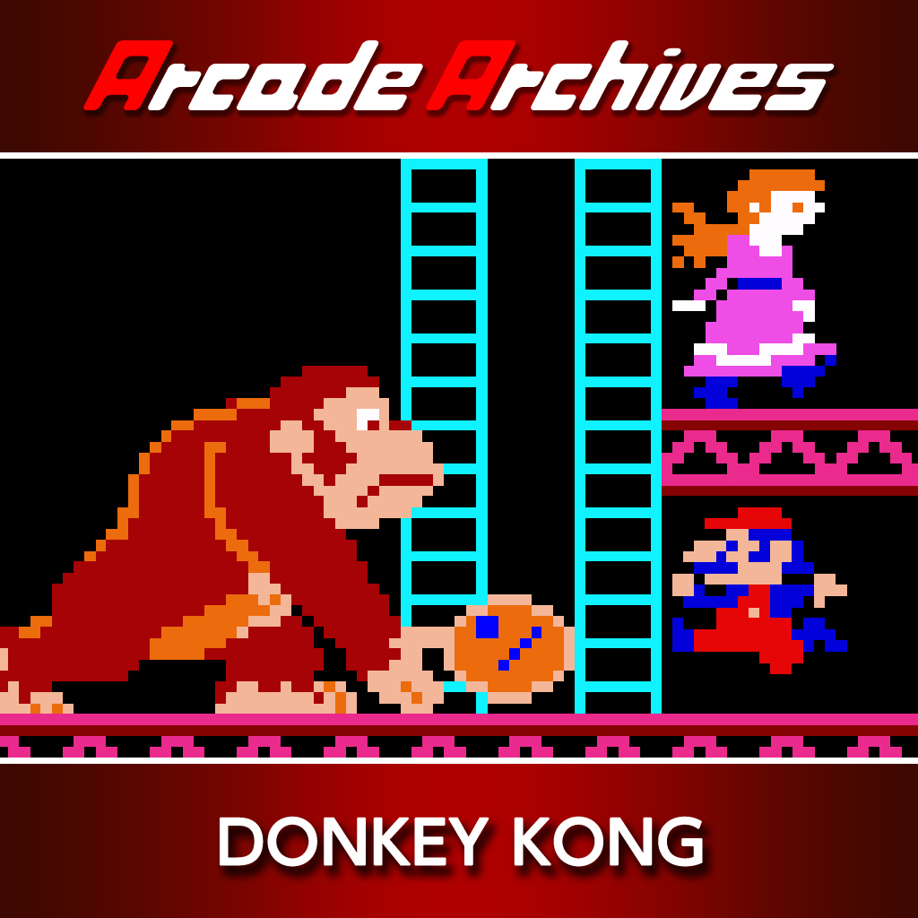 Arcade Archives Donkey Kong – vissza a forráshoz, függőleges képernyőn